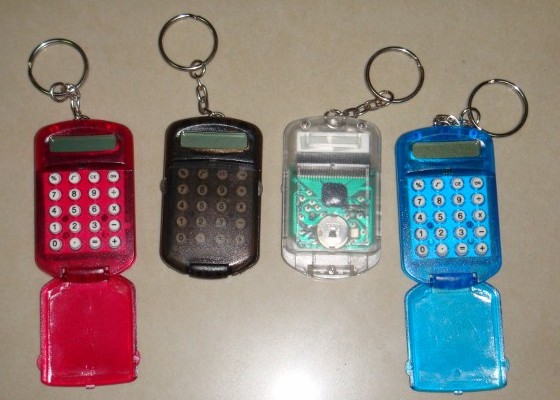 CALCULATOR KEYCHAIN