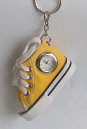 MINI SHOE WATCH KEYCHAIN